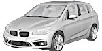 BMW F45 U2288 Fault Code